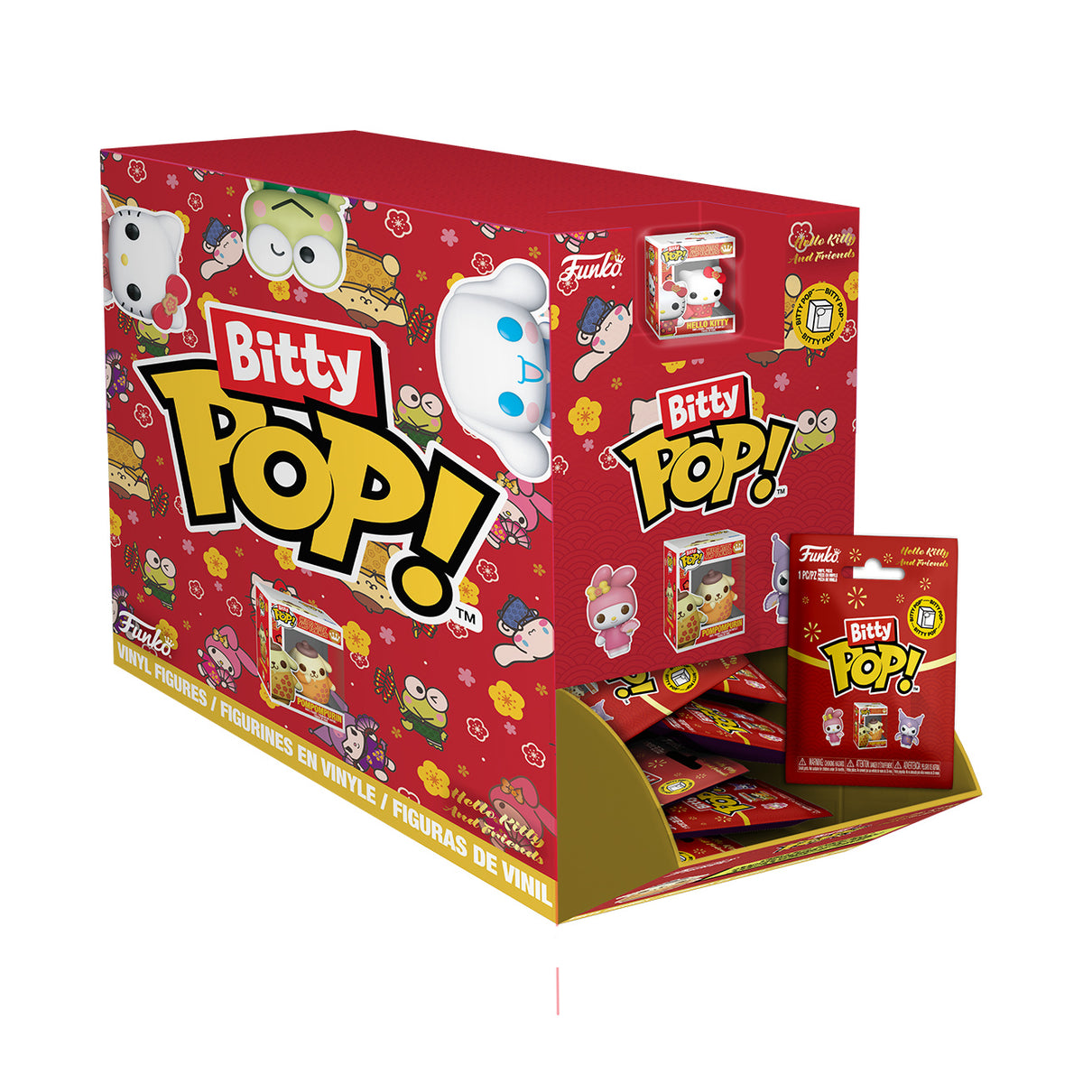 Imagen del producto Hello Kitty - Expositor de 24 mini figuras Bitty Pop sorpresa