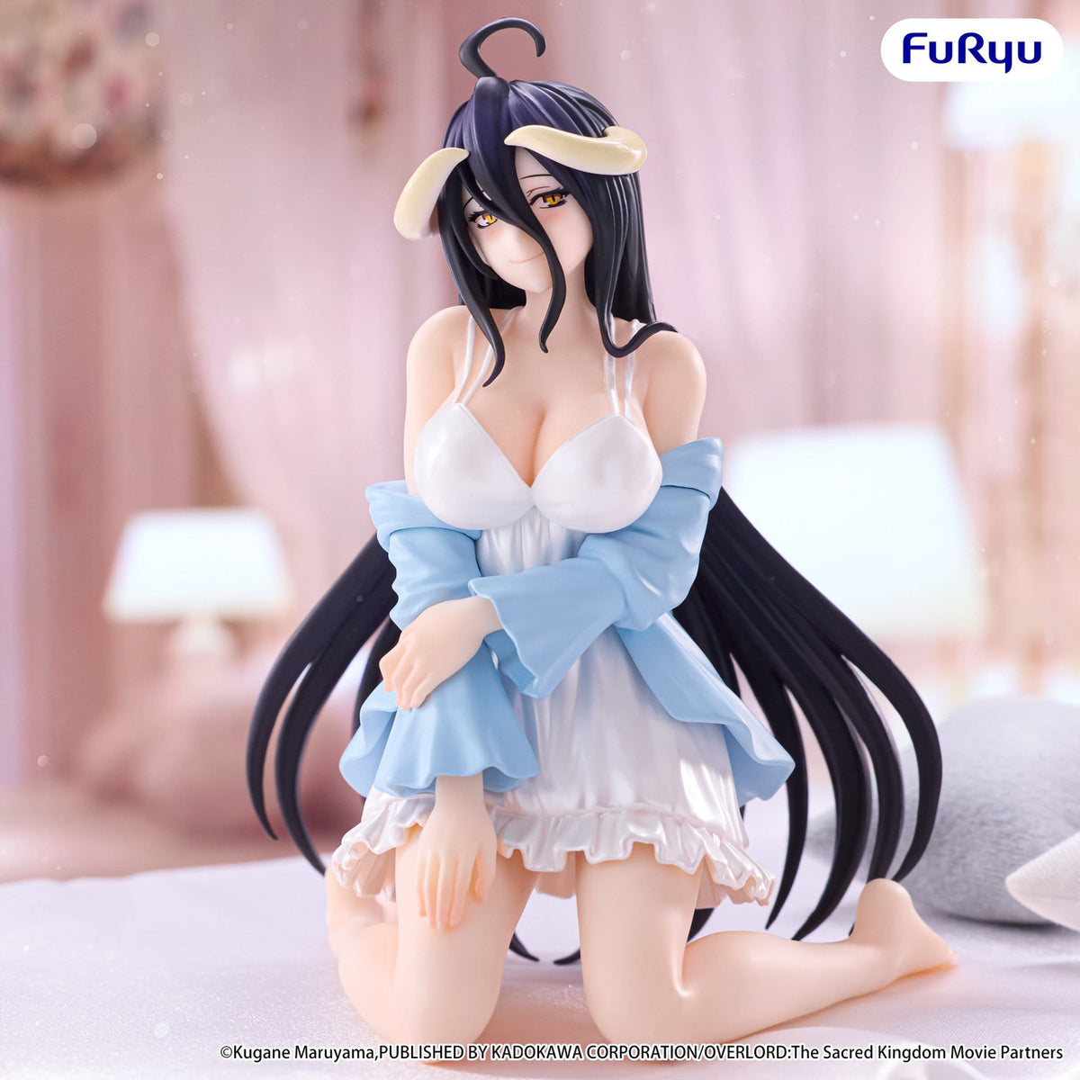 Imagen del producto Overlord - Figura Noodle Stopper de Albedo versión Loungewear Pearl White