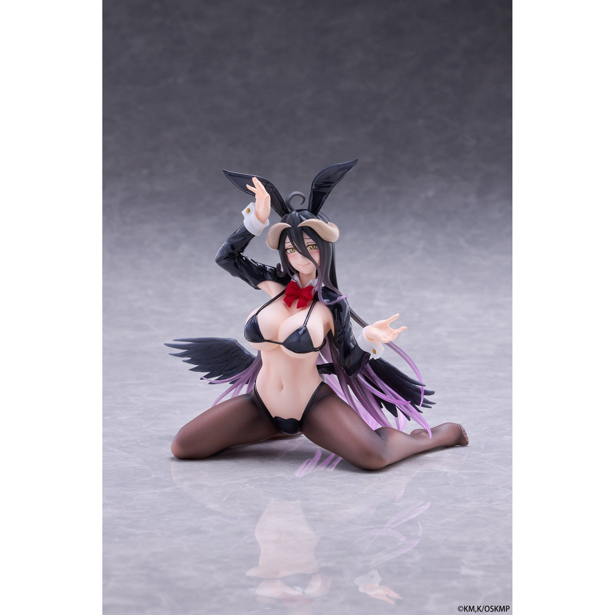 Imagen del producto Overlord - Figura Moflock de Albedo versión traje de conejita inverso