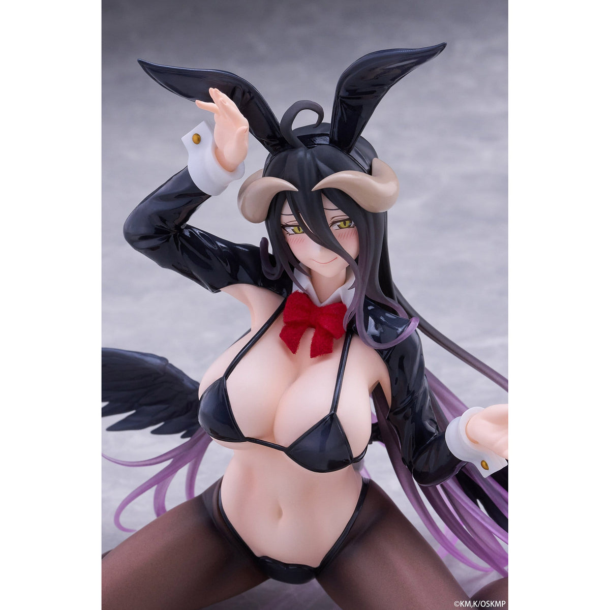 Imagen del producto Overlord - Figura Moflock de Albedo versión traje de conejita inverso
