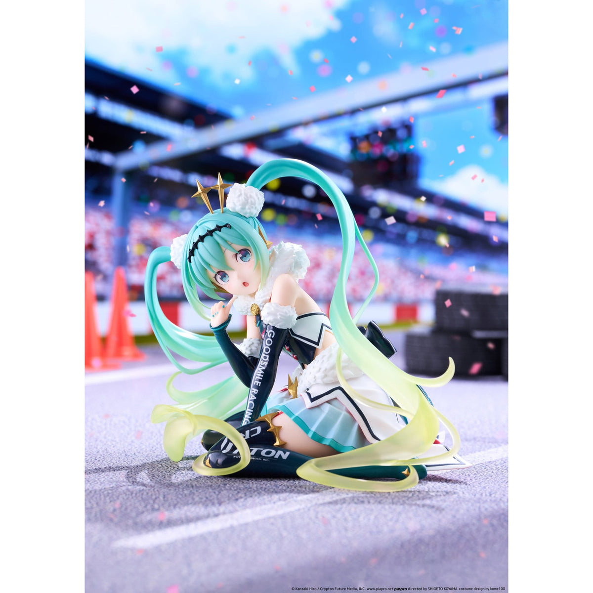 Imagen del producto Hatsune Miku - Figura Racing Miku 2018 Round 8 Taito Kuji