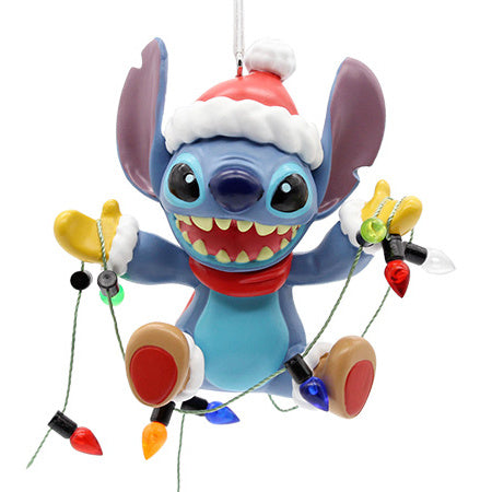 Product image Stitch with Fairy Lights Christmas Tree Decoration - Lilo & Stitch