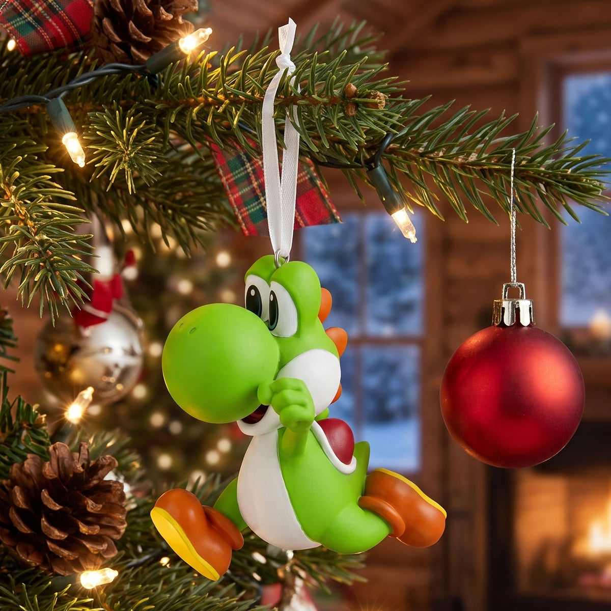 Product image Super Mario - Yoshi Christmas Tree Ornament