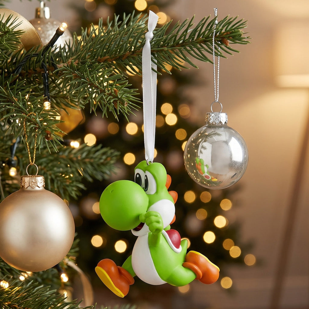 Imagen del producto Super Mario - Adorno navideño de Yoshi