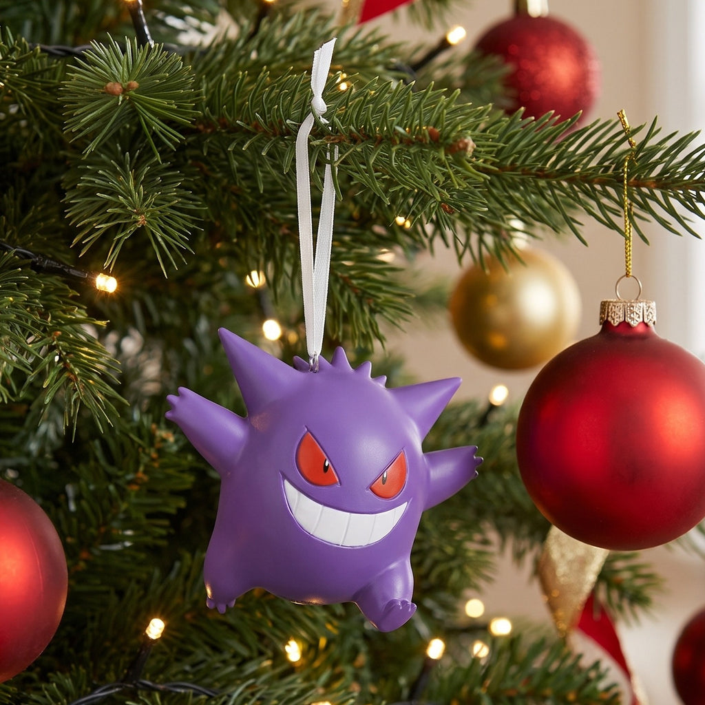 Imagen del producto Pokémon - Adorno navideño de Gengar