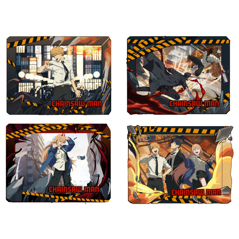 Imagen del producto Chainsaw Man - Cuadro de madera misterioso 3D Devil Hunting Wooden Gallery