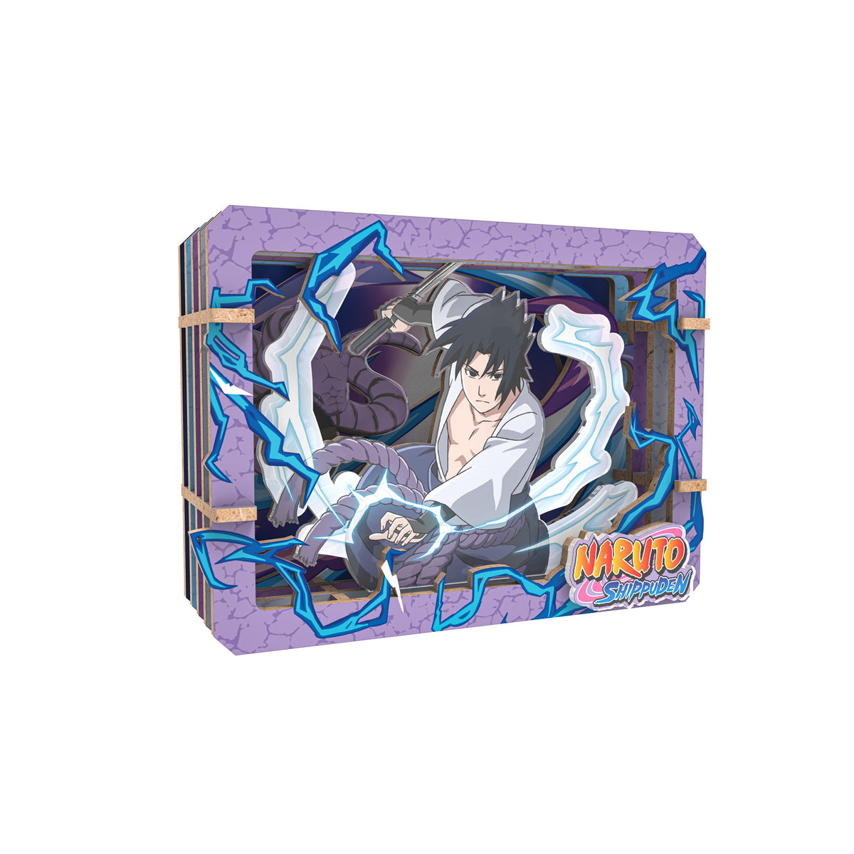 Imagen del producto Naruto - Ninjutsu Ultimate Arts Wooden Gallery Cuadro de madera misterioso 3D