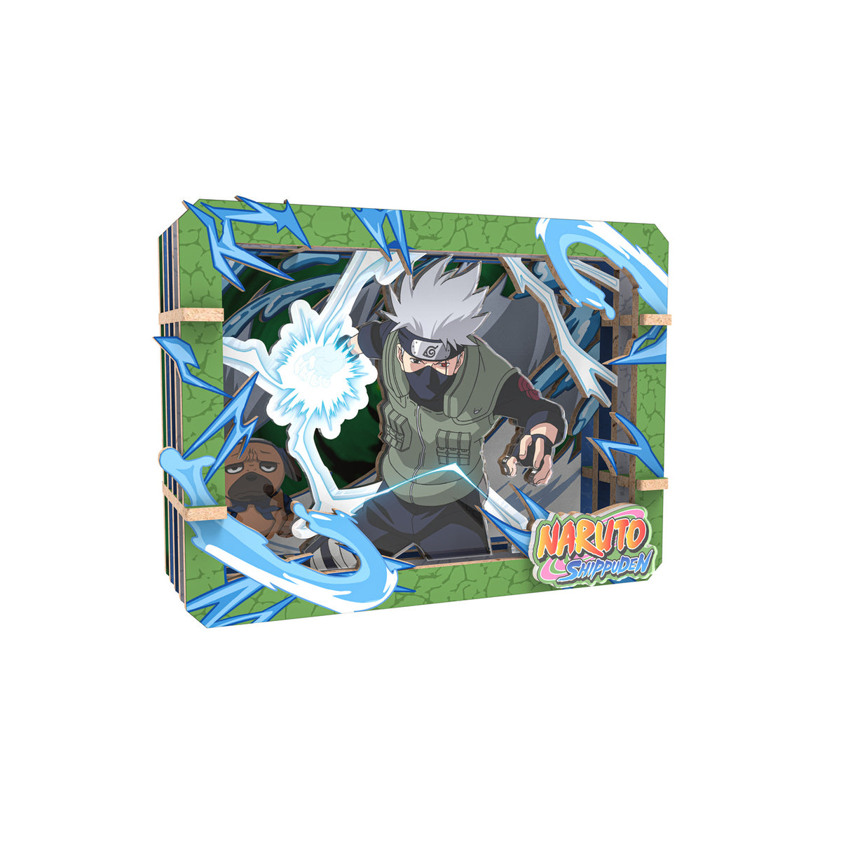 Imagen del producto Naruto - Ninjutsu Ultimate Arts Wooden Gallery Cuadro de madera misterioso 3D
