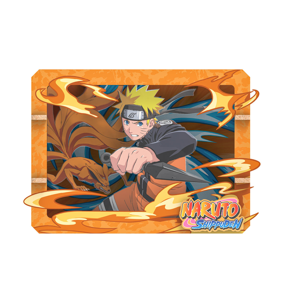 Imagen del producto Naruto - Ninjutsu Ultimate Arts Wooden Gallery Cuadro de madera misterioso 3D