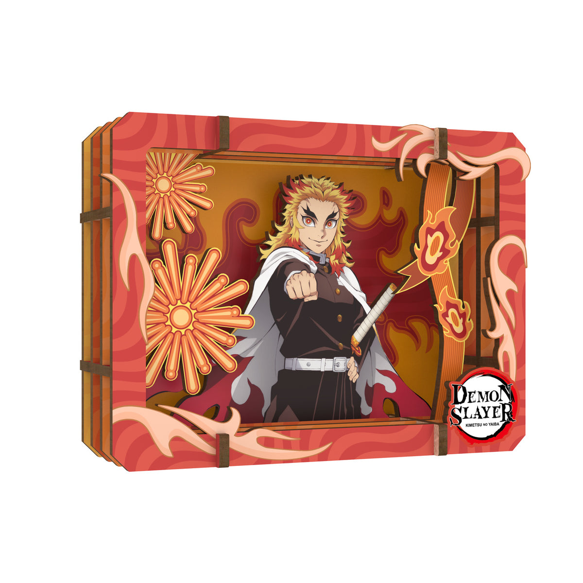 Imagen del producto Demon Slayer - Journey Together Wooden Gallery 3D Mystery Cuadro de madera expositor de 6