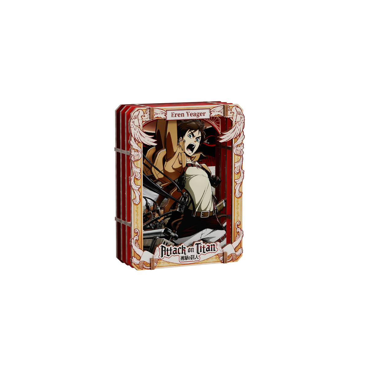 Product image Attack on Titan - Showdown Scenes Wooden Gallery 3D Mystery Wood Art