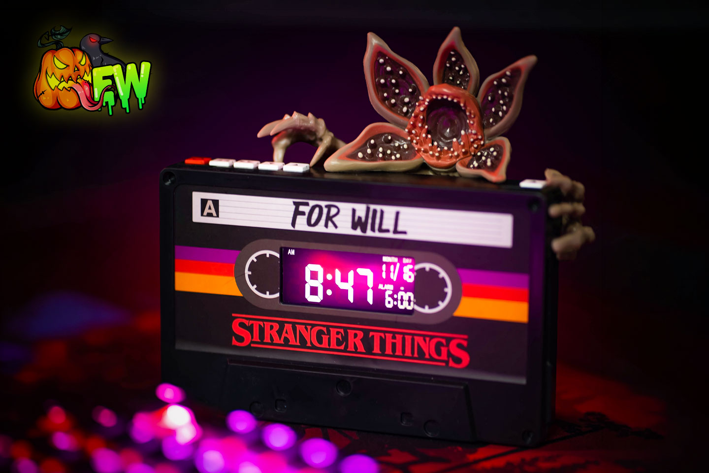 Despertador Demogorgon de Stranger Things